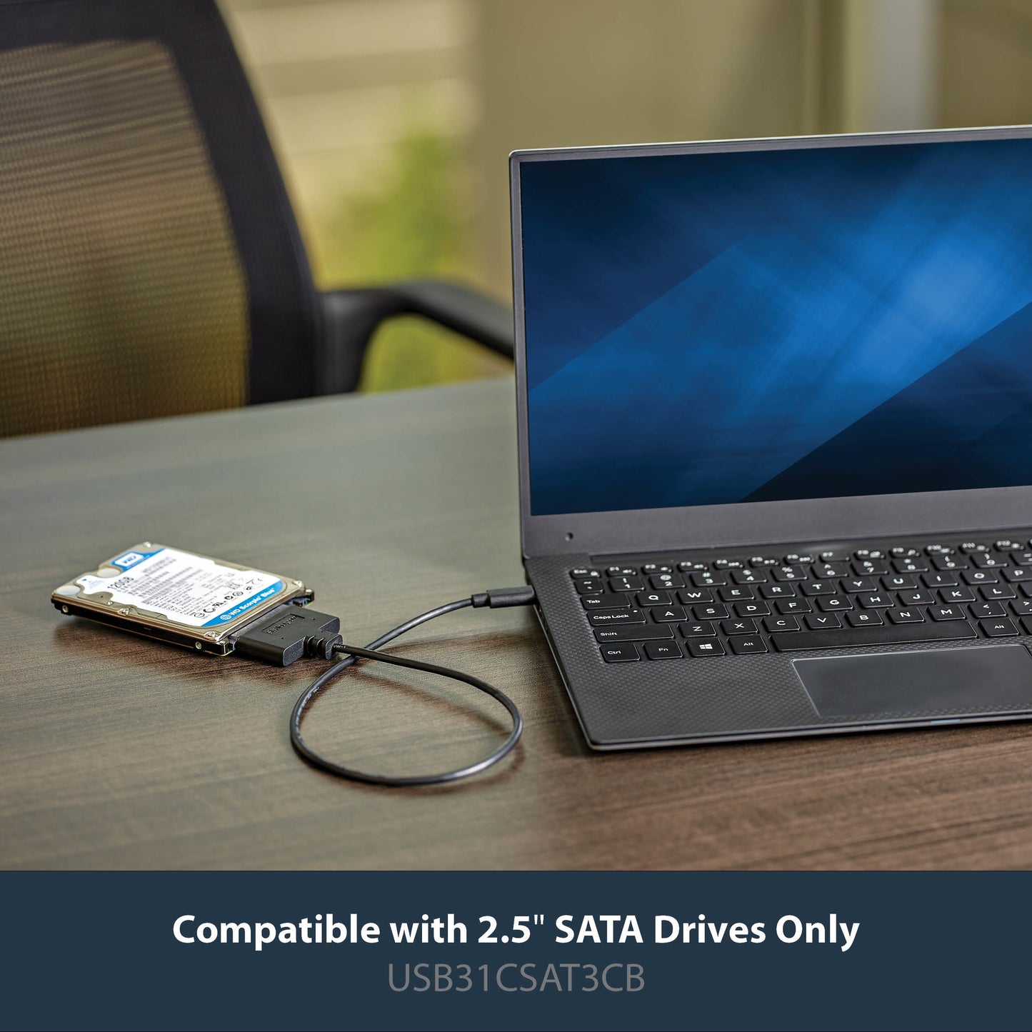Startech.Com Usb31Csat3Cb, Black, 10 Gbit/S, Ce, Fcc, Reach, 0 - 70 °C, -10 - 55 °C, 1.69" (43 Mm) -  StarTech.com