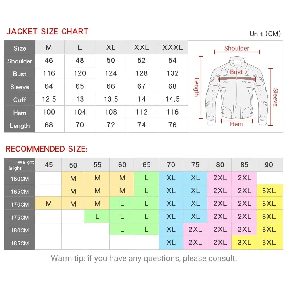 Motorcycle Jacket 4 Season -  Motorcycle Jackets SSC PREMIUM