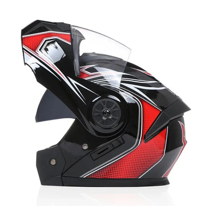 BLD Dual Visor Modular Motorcycle Helmet