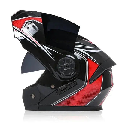 BLD Dual Visor Modular Motorcycle Helmet