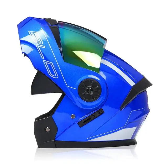 BLD Dual Visor Modular Motorcycle Helmet