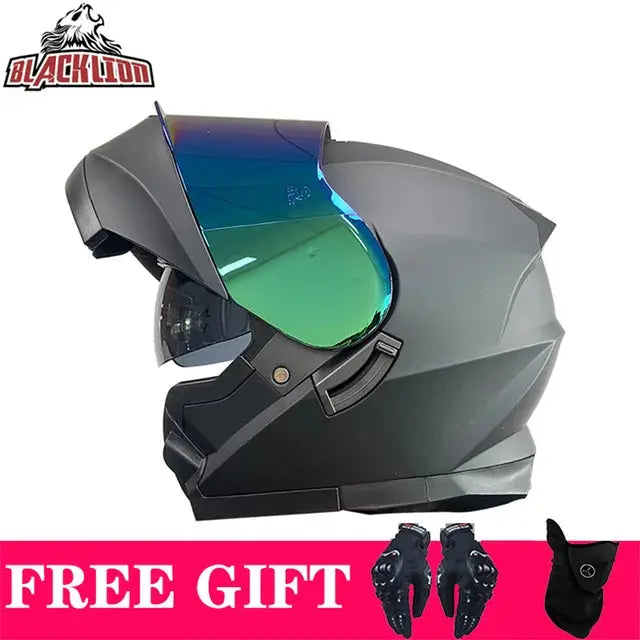 BLD Full Face Motorcycle Helmet Dual Visor