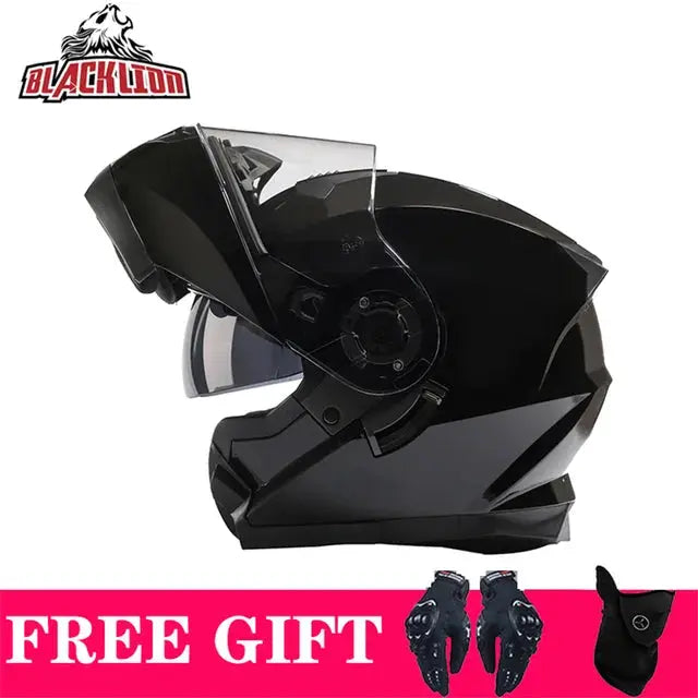 BLD Full Face Motorcycle Helmet Dual Visor