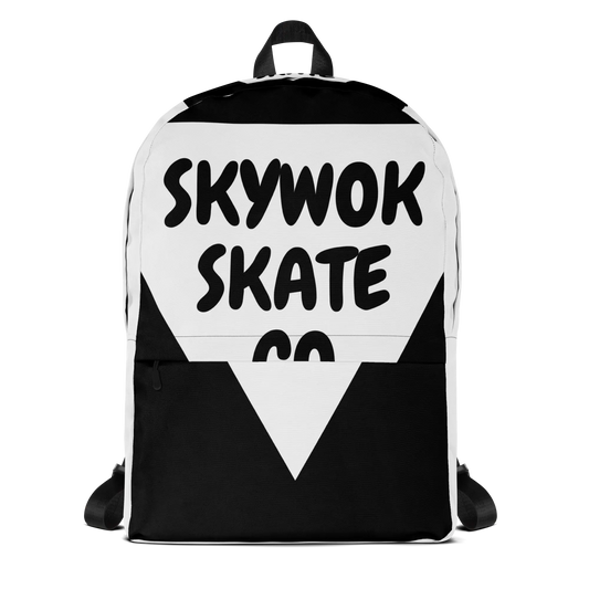 Classic Logo Backpack  SkyWok Skate Co Backpacks