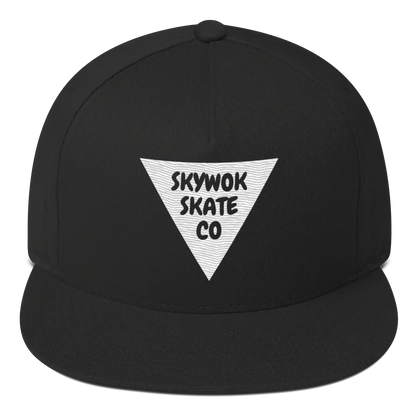 Classic Logo Flat Bill Cap 