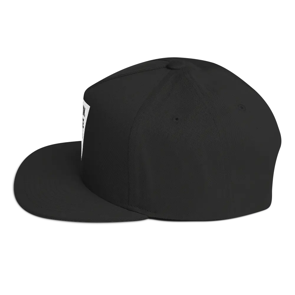 Classic Logo Flat Bill Cap 