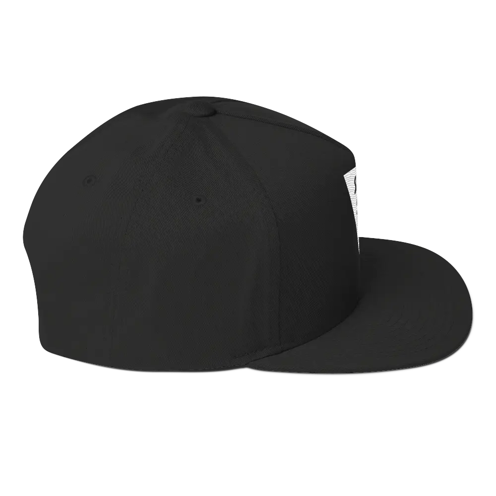 Classic Logo Flat Bill Cap 