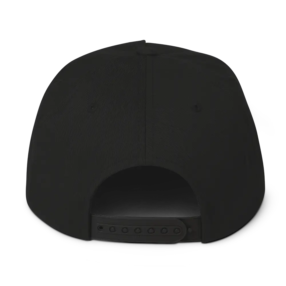 Classic Logo Flat Bill Cap 