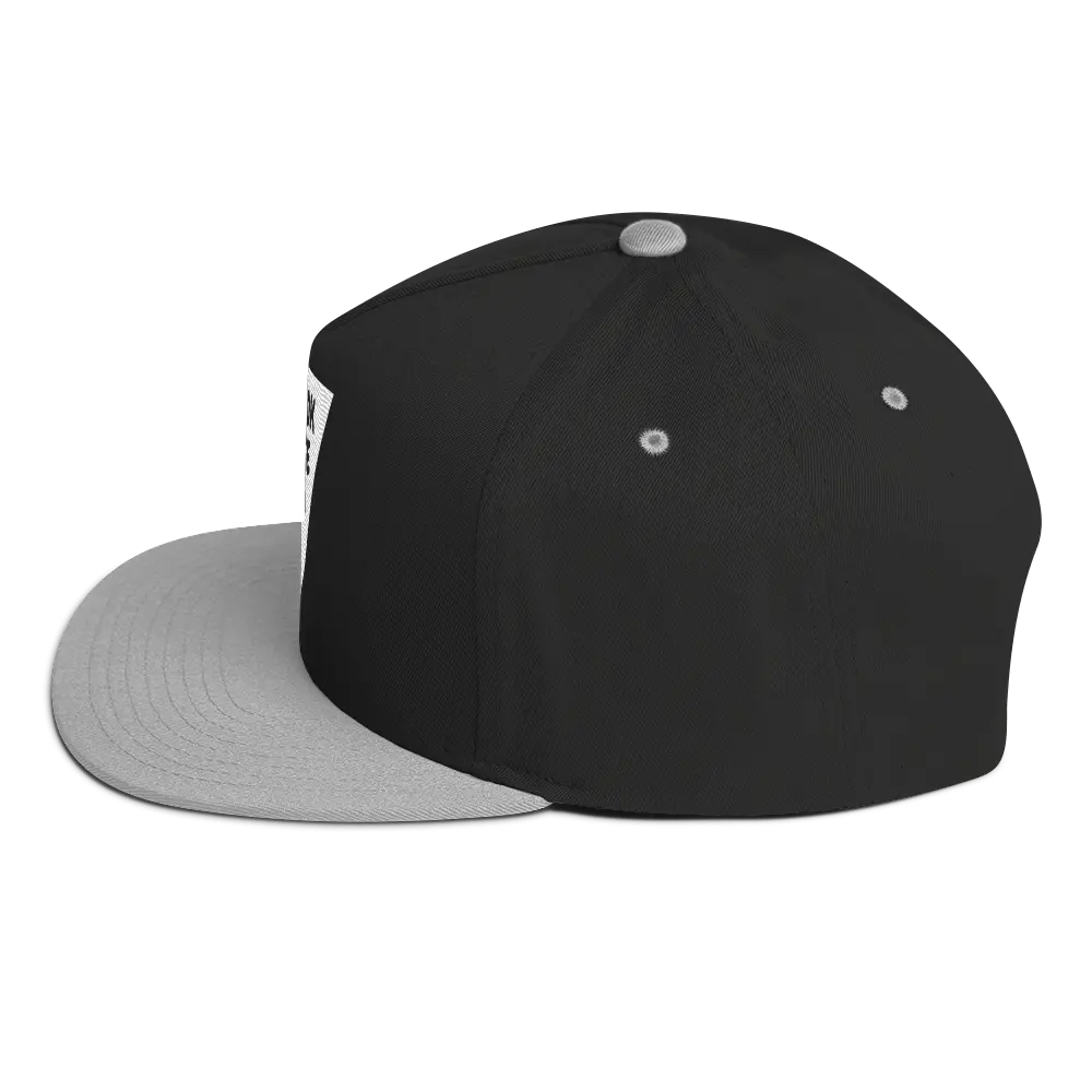 Classic Logo Flat Bill Cap 