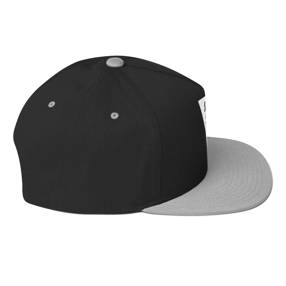 Classic Logo Flat Bill Cap 