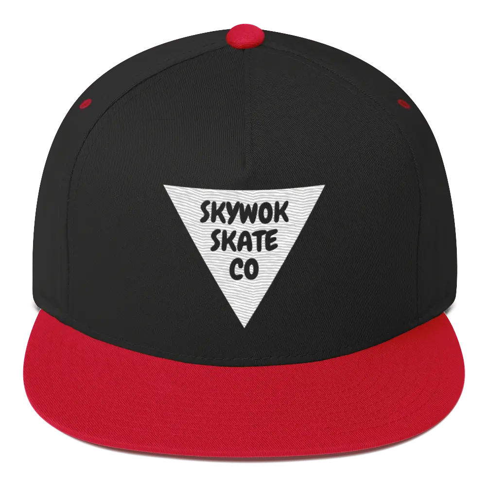 Classic Logo Flat Bill Cap 