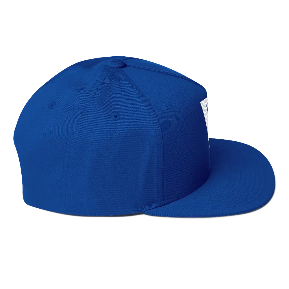 Classic Logo Flat Bill Cap 