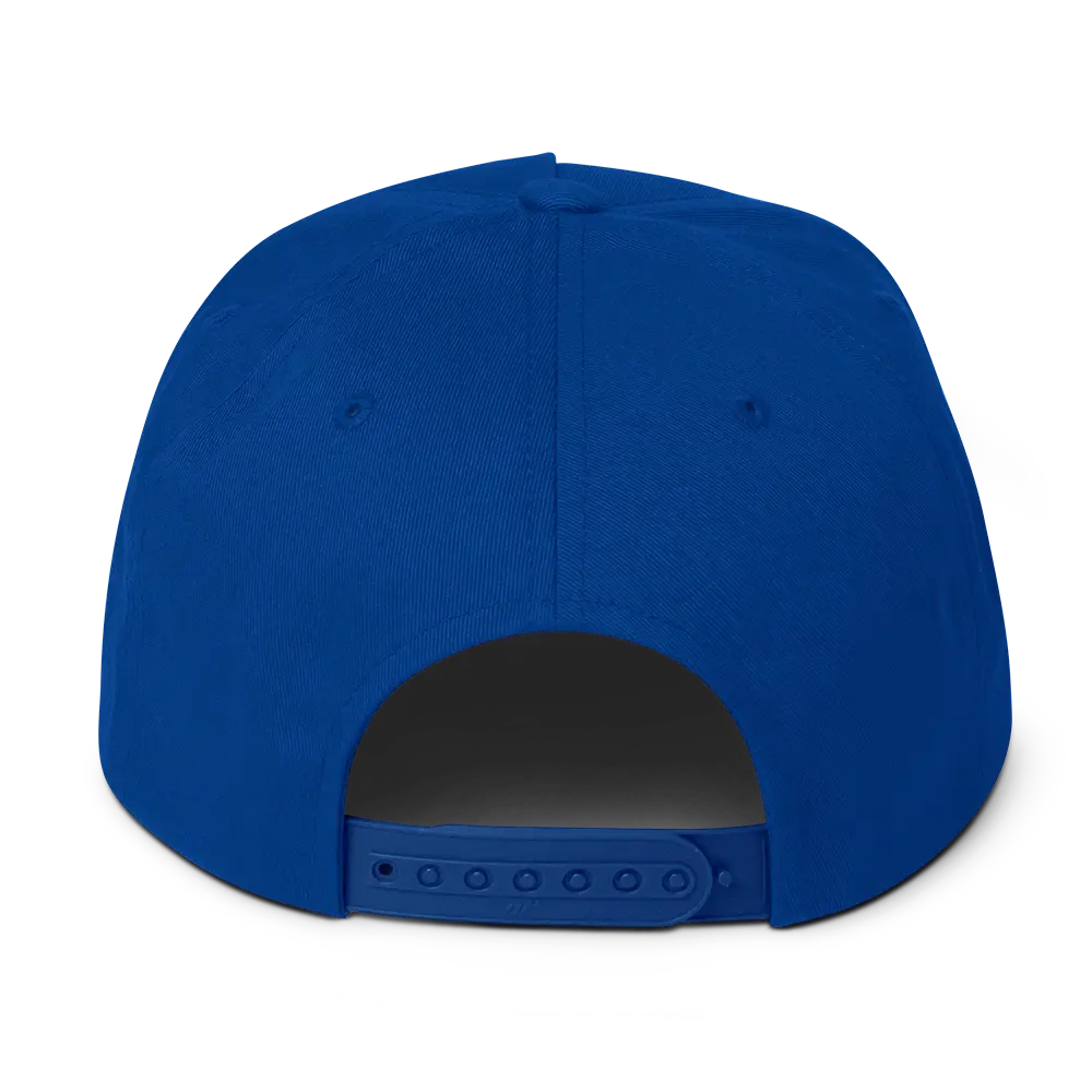 Classic Logo Flat Bill Cap 