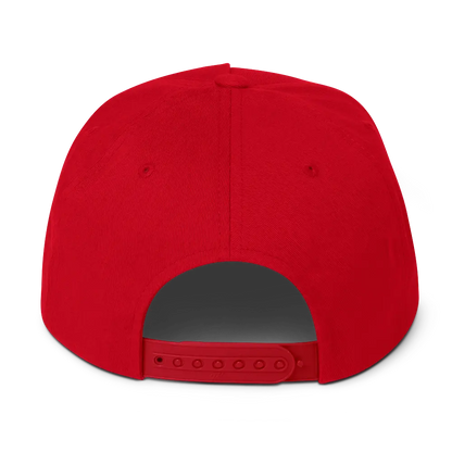 Classic Logo Flat Bill Cap 