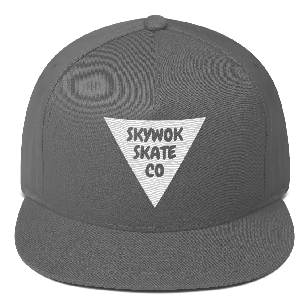 Classic Logo Flat Bill Cap 