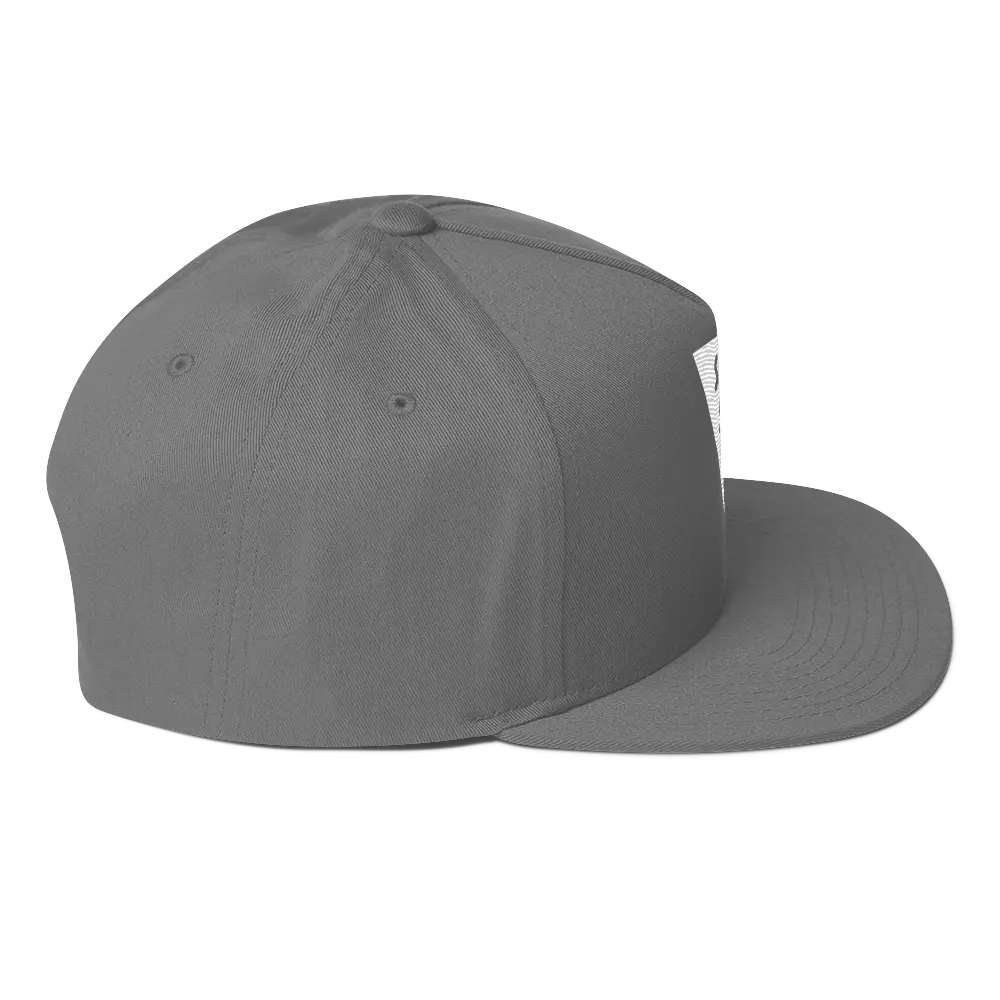 Classic Logo Flat Bill Cap 