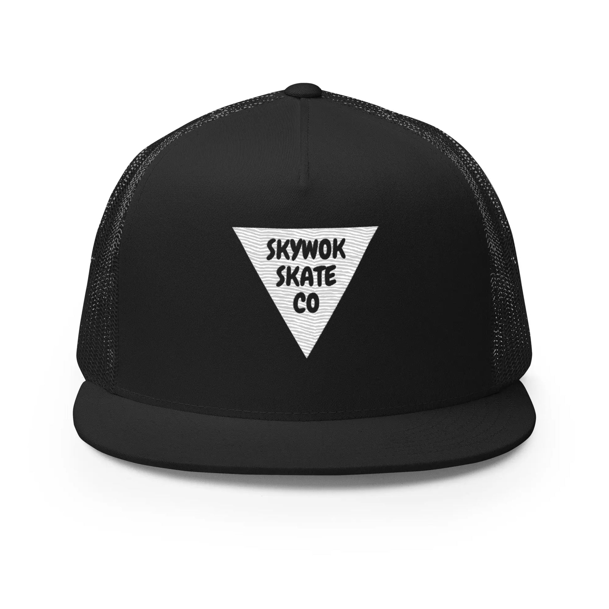 Classic Two Tone Logo Trucker Cap  SkyWok Skate Co Trucker Hats