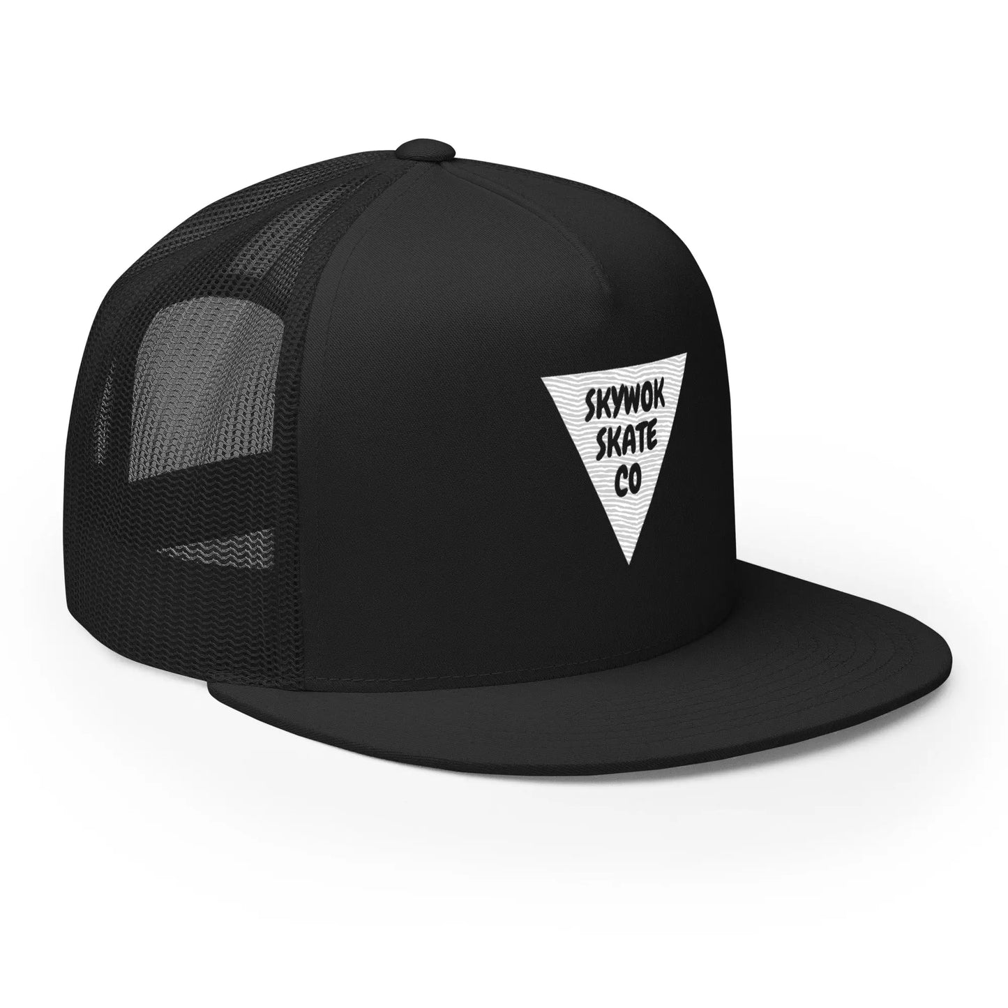 Classic Two Tone Logo Trucker Cap  SkyWok Skate Co Trucker Hats