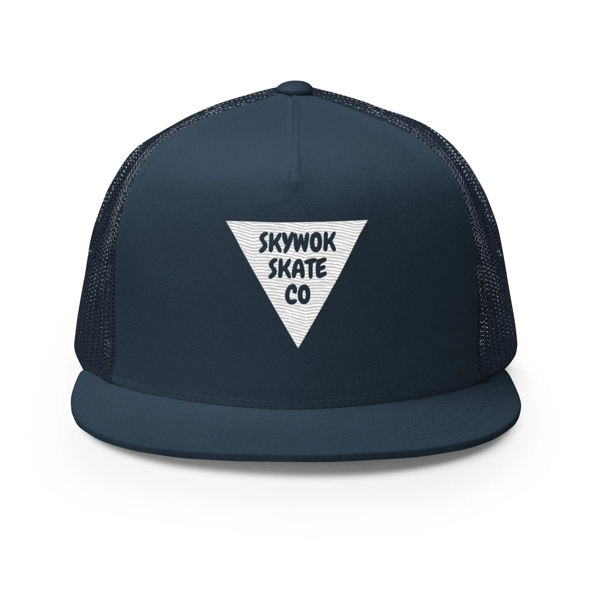 Classic Two Tone Logo Trucker Cap  SkyWok Skate Co Trucker Hats