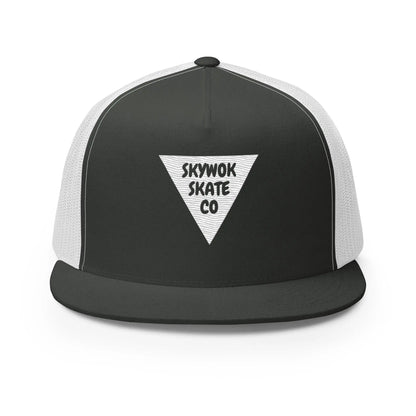 Classic Two Tone Logo Trucker Cap  SkyWok Skate Co Trucker Hats