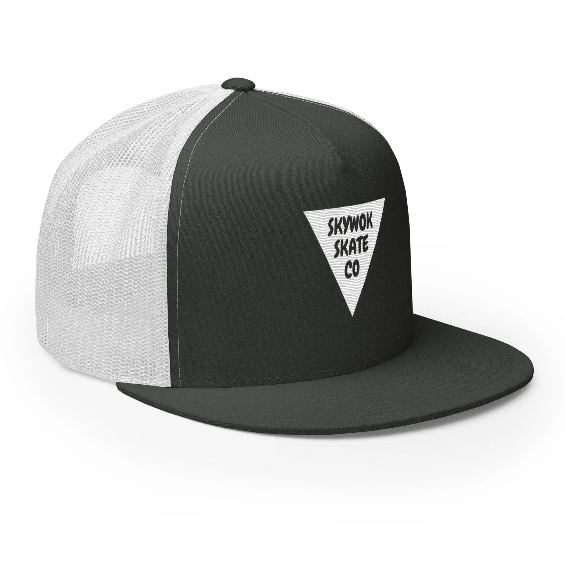 Classic Two Tone Logo Trucker Cap  SkyWok Skate Co Trucker Hats