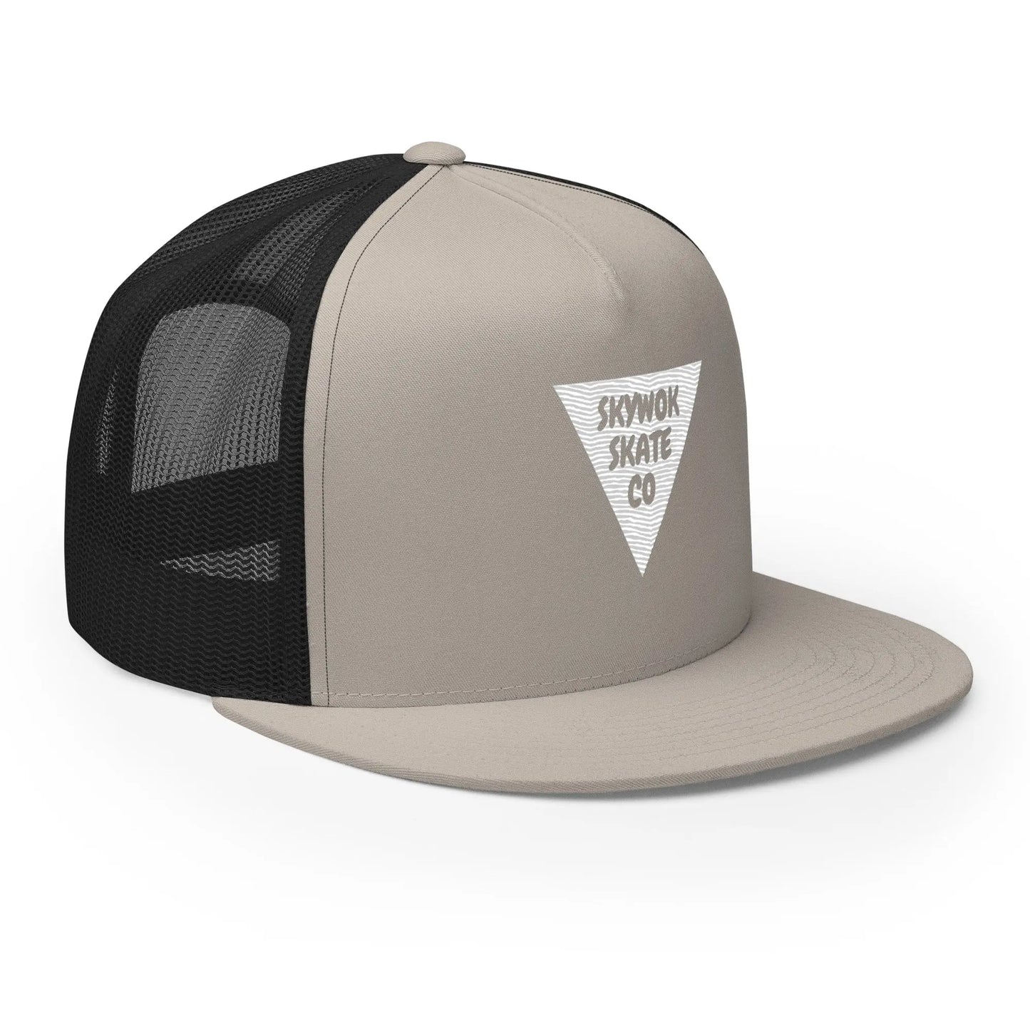 Classic Two Tone Logo Trucker Cap  SkyWok Skate Co Trucker Hats