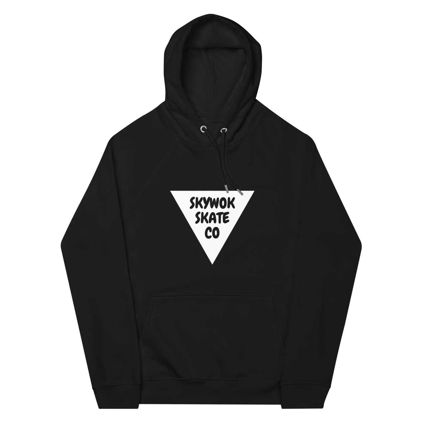 Eco Raglan Logo Hoodie  SkyWok Skate Co Hoodies