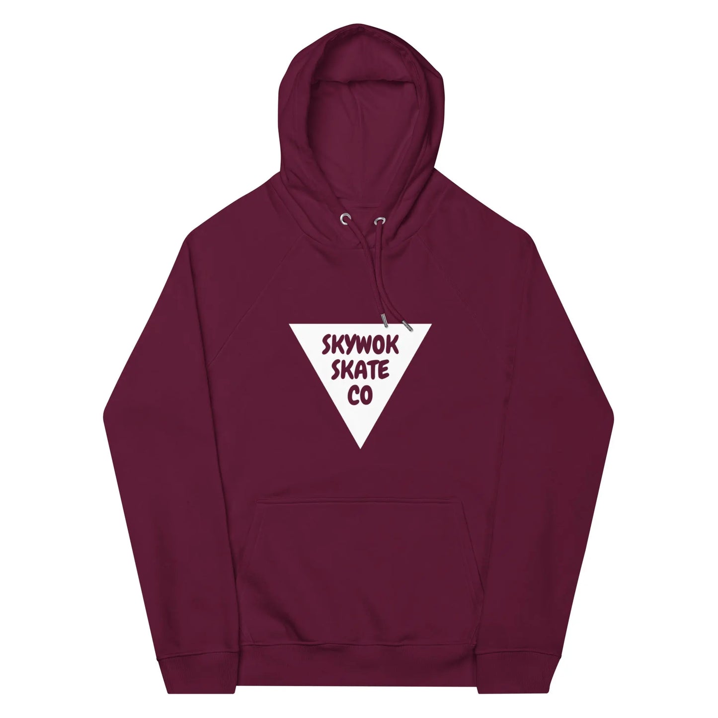 Eco Raglan Logo Hoodie  SkyWok Skate Co Hoodies