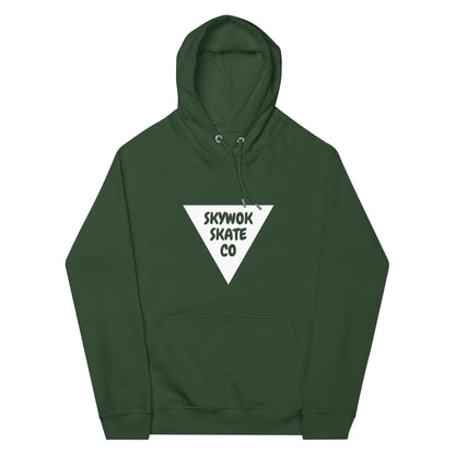 Eco Raglan Logo Hoodie  SkyWok Skate Co Hoodies