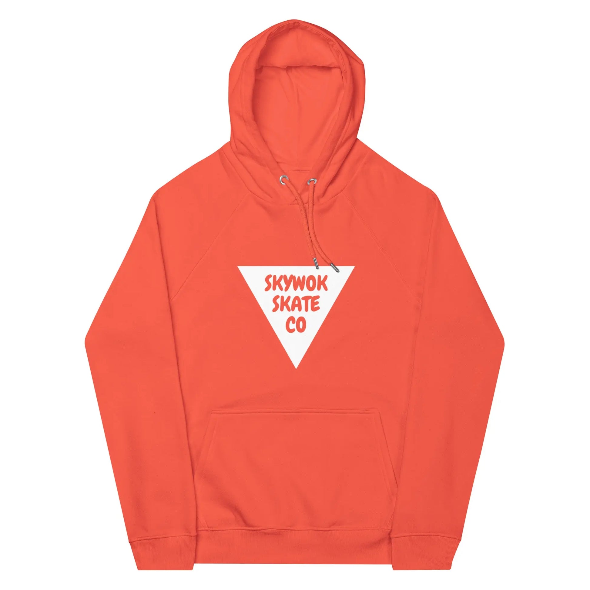 Eco Raglan Logo Hoodie  SkyWok Skate Co Hoodies