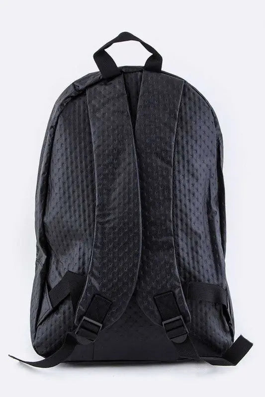 Embossed PU Backpack  SkyWok Skate Co Backpacks