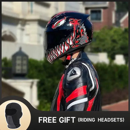 Full Face Modular Motorcycle Helmet