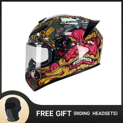 Full Face Modular Motorcycle Helmet