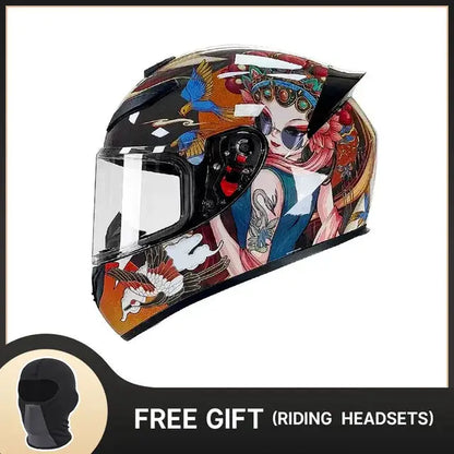 Full Face Modular Motorcycle Helmet