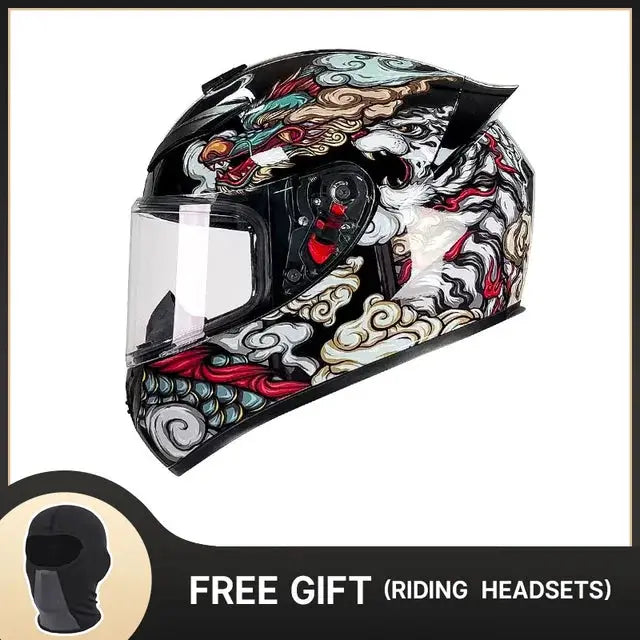 Full Face Modular Motorcycle Helmet