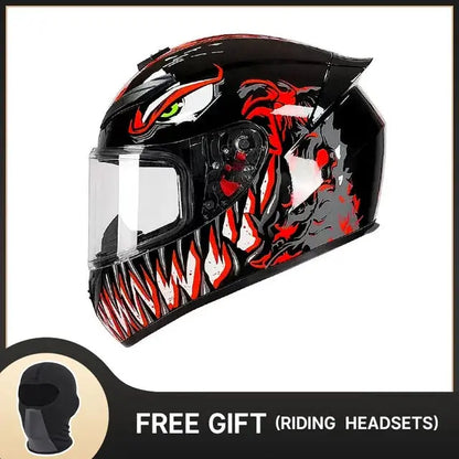 Full Face Modular Motorcycle Helmet