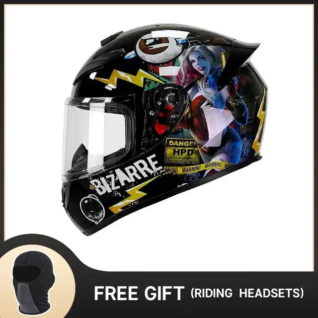 Full Face Modular Motorcycle Helmet