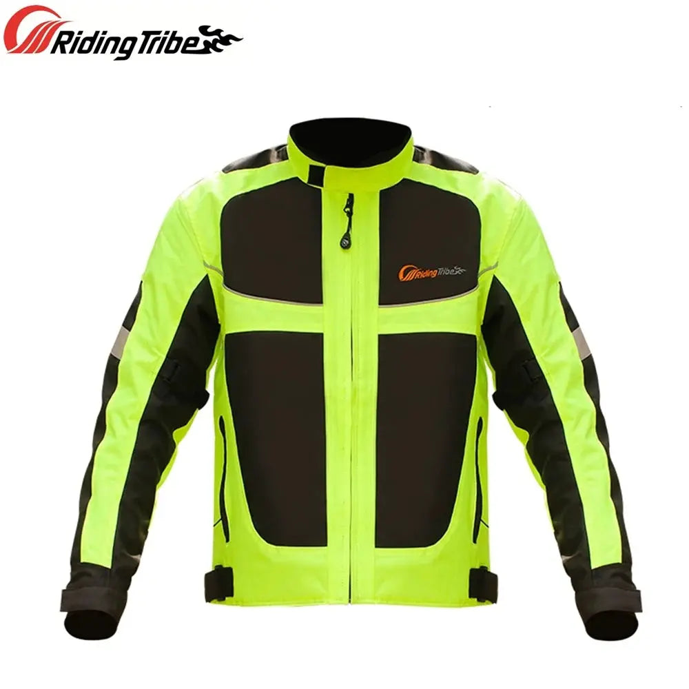 High Visibility Breathable Motorcycle Jacket -  Motorcycle Jackets SSC PREMIUM