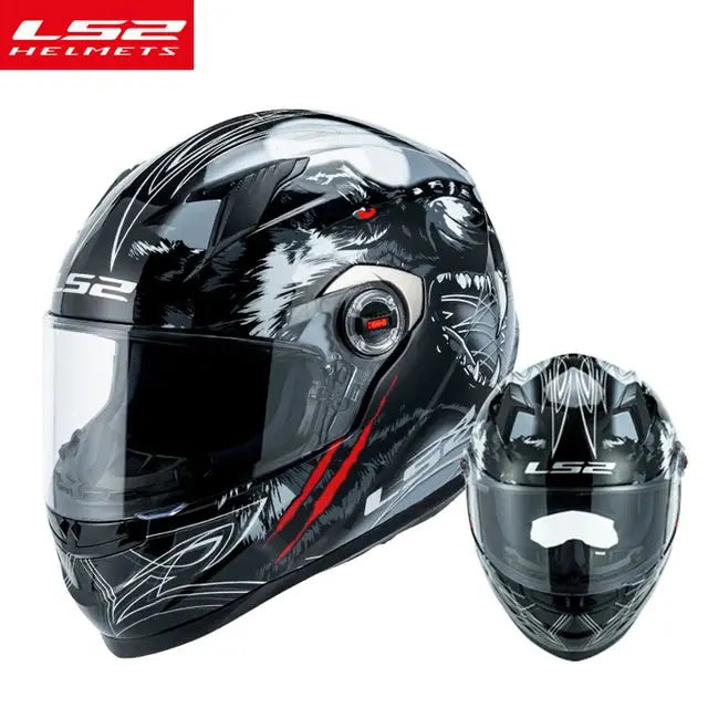 Full Face Motorcycle Helmet LS2 -  Motorcycle Helmets SSC PREMIUM