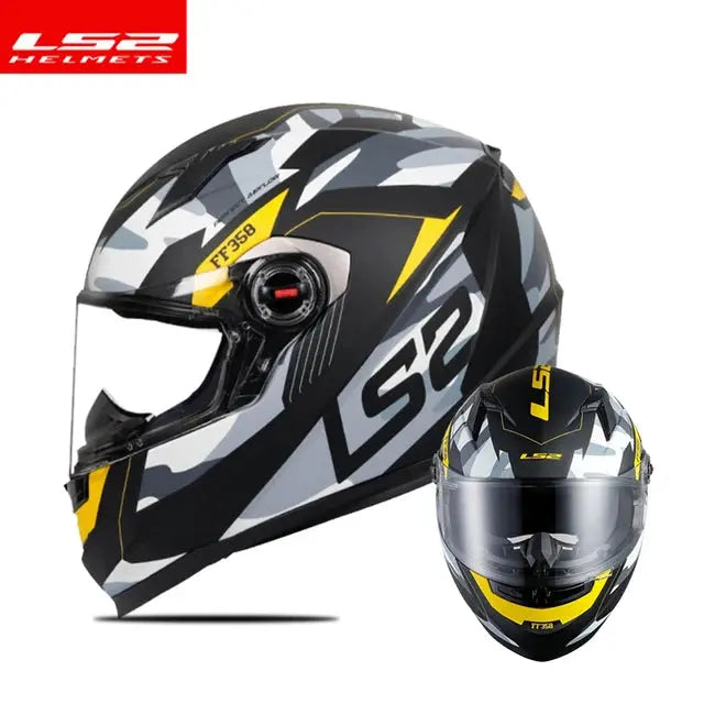 Full Face Motorcycle Helmet LS2 -  Motorcycle Helmets SSC PREMIUM