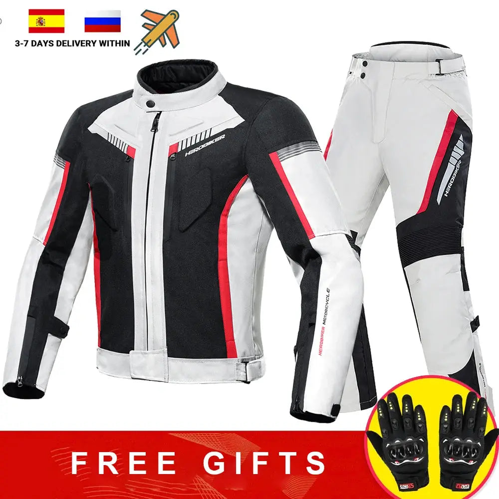 Waterproof Motorcycle Jacket Man Jaqueta Motocicl Cold-proof With Removeable Linner Motocross Motorbike Biker Riding Chaquetas -  Motorcycle Jackets SSC PREMIUM