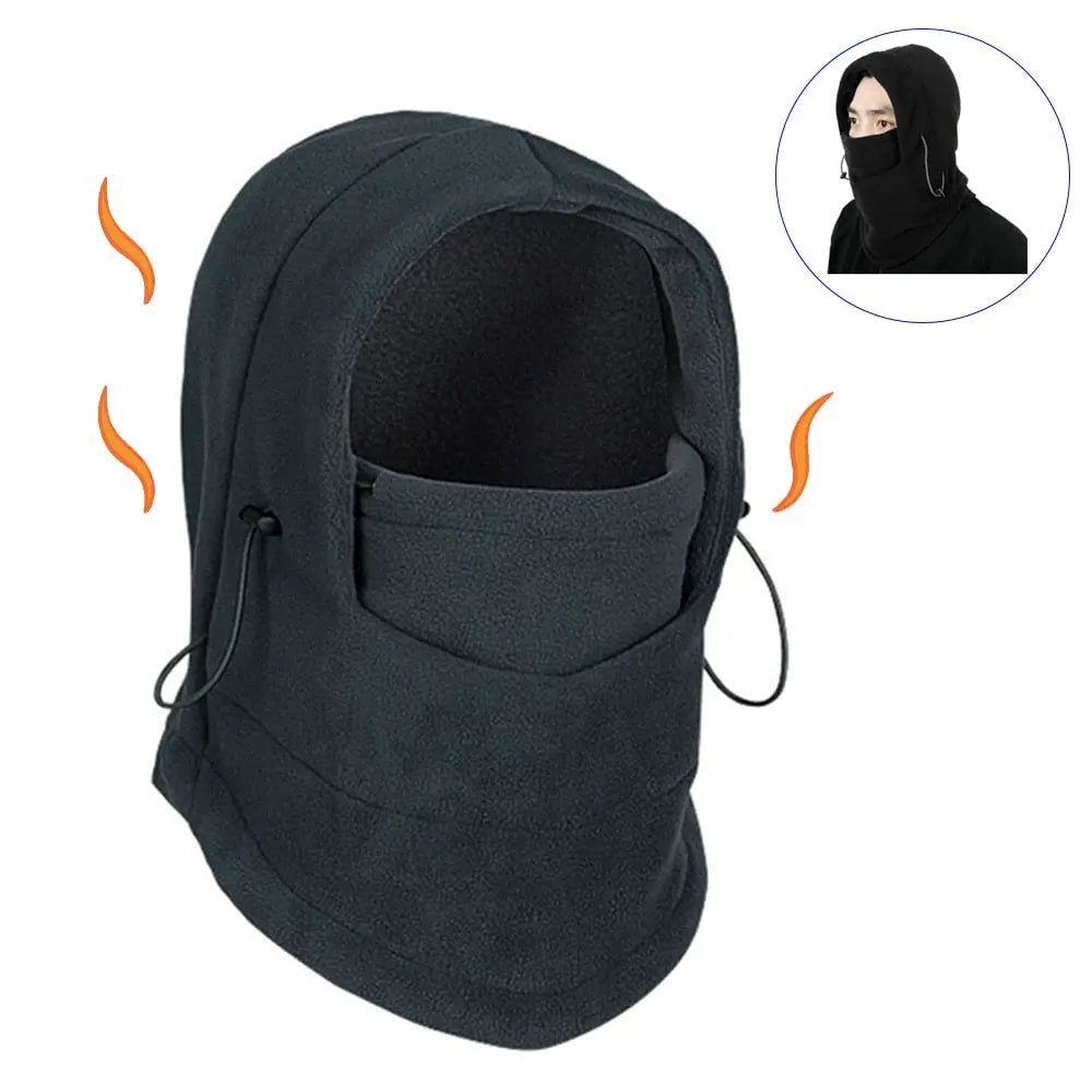 Motorcycle Bicycle Face Mask Thermal Fleece Balaclava -  Balaclavas SSC PREMIUM