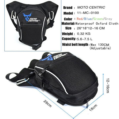 Motorcycle Drop Leg Bag -  Motorcycle Bags SSC PREMIUM