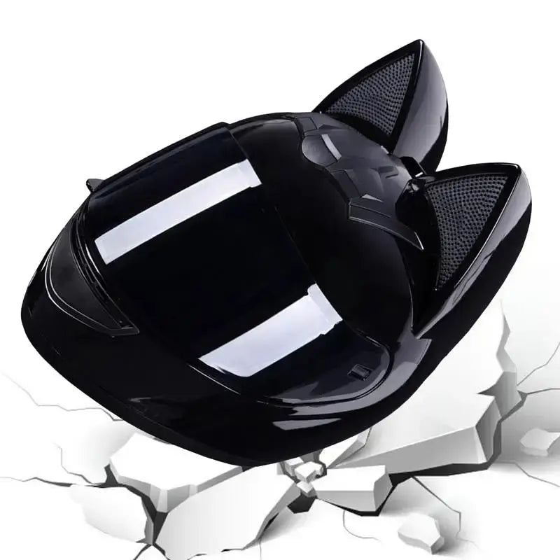 Cat Ears Full Face Adult Motorcycle Helmet -  Helmet Covers SSC PREMIUM