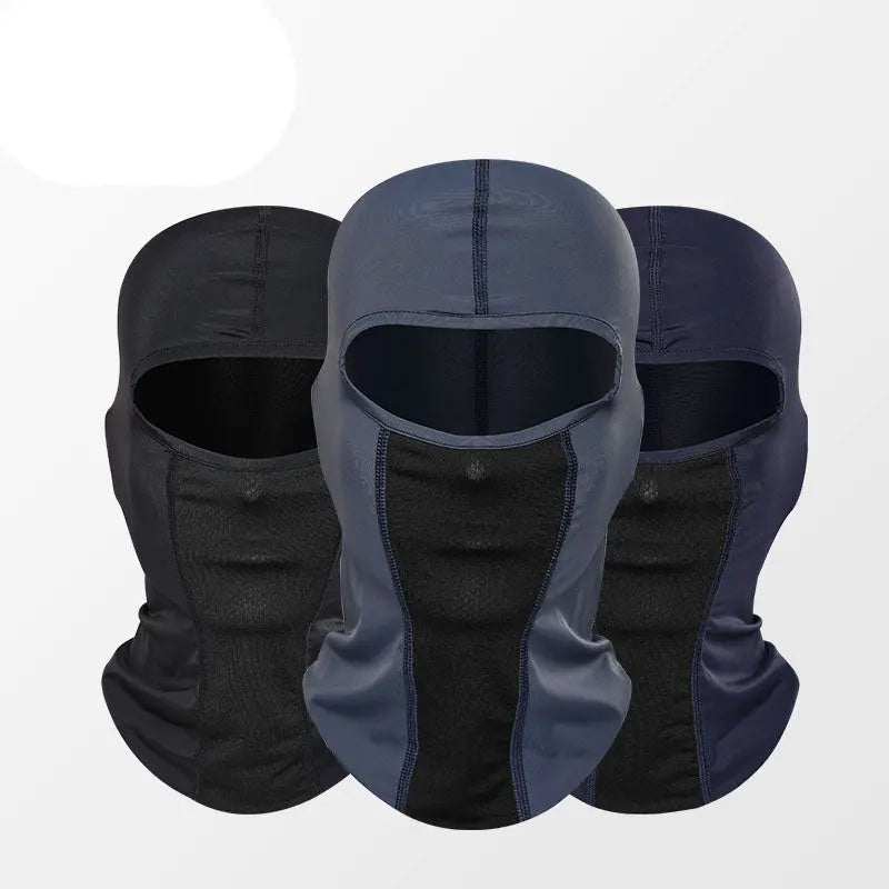 Motorcycle Soft Equipment Hood Summer Sweat-Absorbing Breathable Ice Silk Motorcycle Riding Sunscreen Hood -  Balaclavas SSC PREMIUM