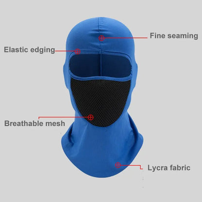 Motorcycle Sun protection and dustproof headgear riding hat hood windproof outdoor tactical riding hood mask mask dust mask -  Balaclavas SSC PREMIUM