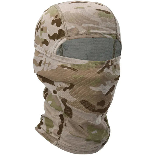 Multicam CP Camouflage Balaclava Full Face Scarf Wargame Cycling Hunting Army Bike Military Helmet Liner Tactical Airsoft Cap