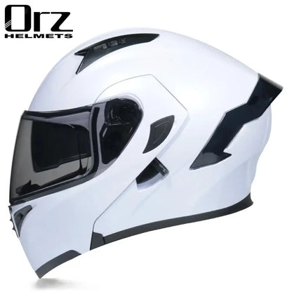 ORZ Modular Full Face Helmet Dual Visor DOT Approved -  Motorcycle Helmets SSC PREMIUM