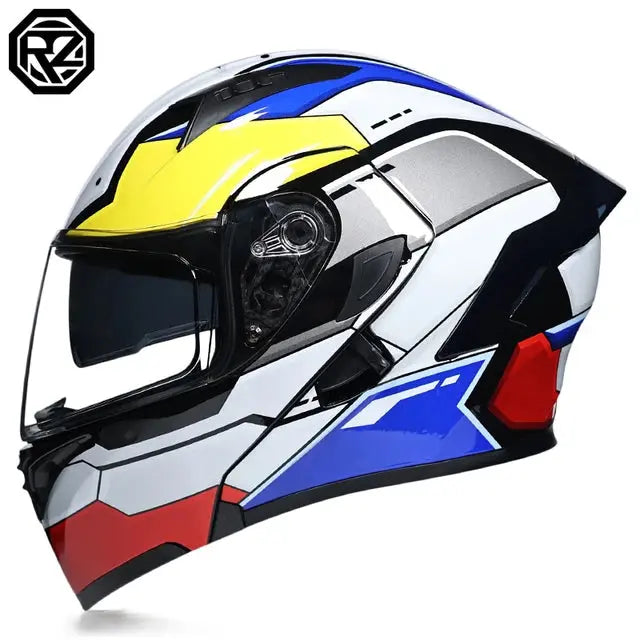 ORZ Modular Full Face Helmet Dual Visor DOT Approved -  Motorcycle Helmets SSC PREMIUM