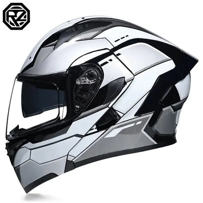 ORZ Modular Full Face Helmet Dual Visor DOT Approved -  Motorcycle Helmets SSC PREMIUM